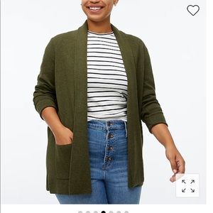 Jcrew Chelsea sweater blazer